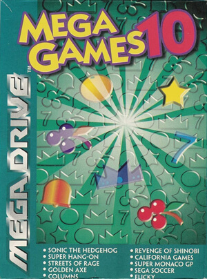 Cover Mega Games 10 in 1 for Genesis - Mega Drive
